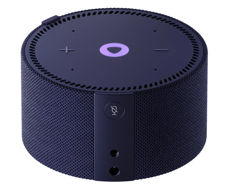 Умная колонка Яндекс Станция Мини без часов, Синий сапфир (YNDX-00021B)