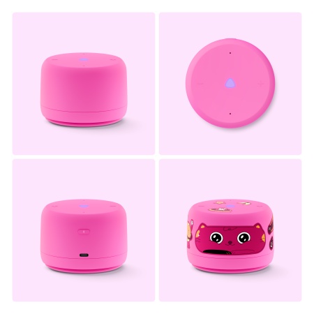 Яндекс Станция Лайт 2 с Алисой без часов, 6Вт, Розовый