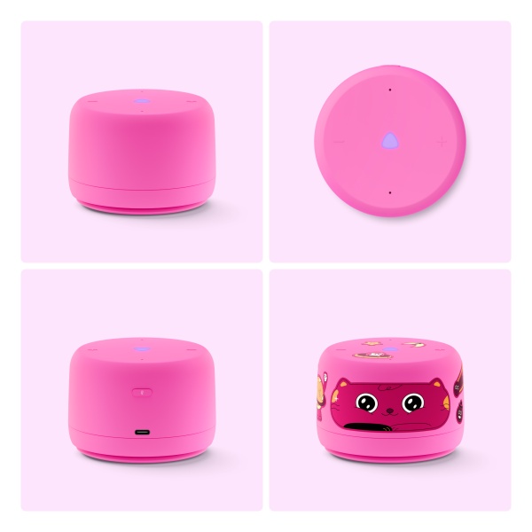 Яндекс Станция Лайт 2 с Алисой без часов, 6Вт, Розовый