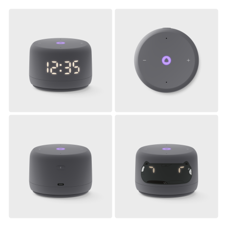 Умная колонка Яндекс Станция Лайт с Алисой Второе поколение Графит