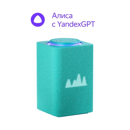 Умная колонка Яндекс Станция Макс с Zigbee™, Бирюзовый