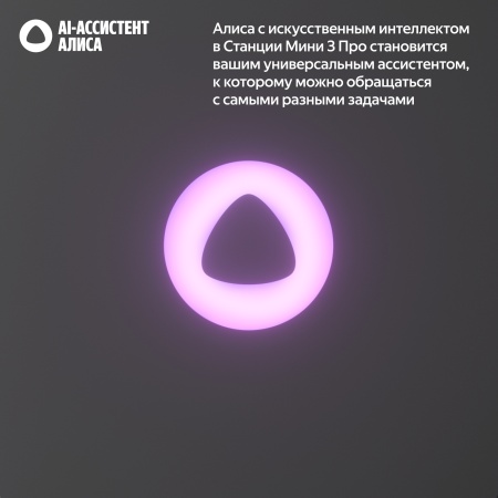 Яндекс Станция Мини 3 Про Серый