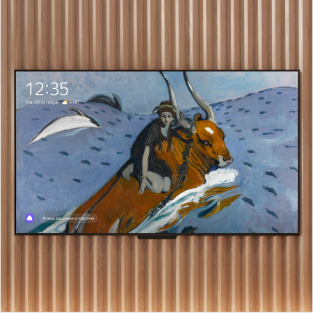 ТВ Станция Про Яндекс с Алисой 55" 4K UHD