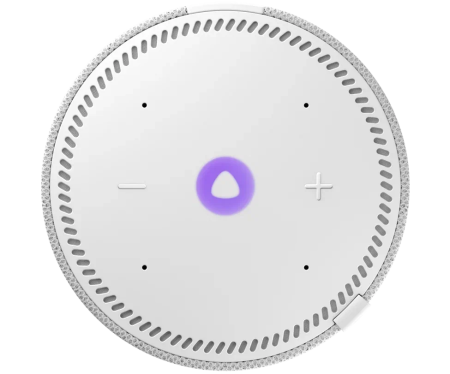 Умная колонка Яндекс Станция Мини без часов, Серый опал (YNDX-00021G)