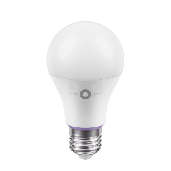 Умная лампочка Яндекс, цоколь E27, 8 Вт, белая