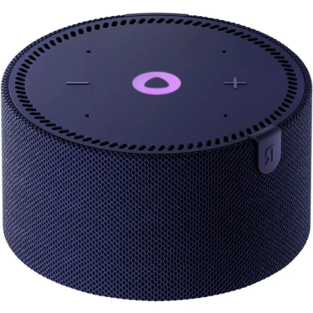 Умная колонка Яндекс Станция Мини без часов, Синий сапфир (YNDX-00021B)