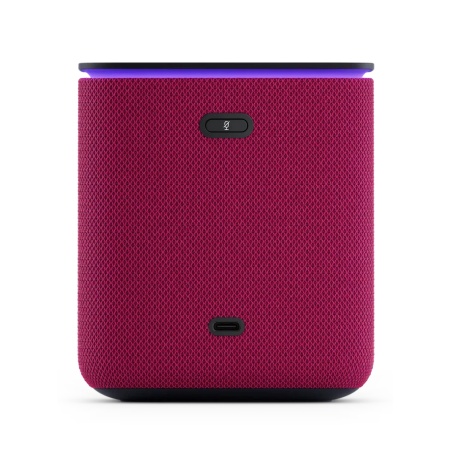 Умная колонка Яндекс Станция Миди, Малиновый
