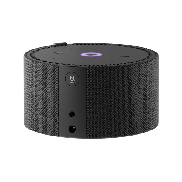 Умная колонка Яндекс Станция Мини с часами, Черный оникс