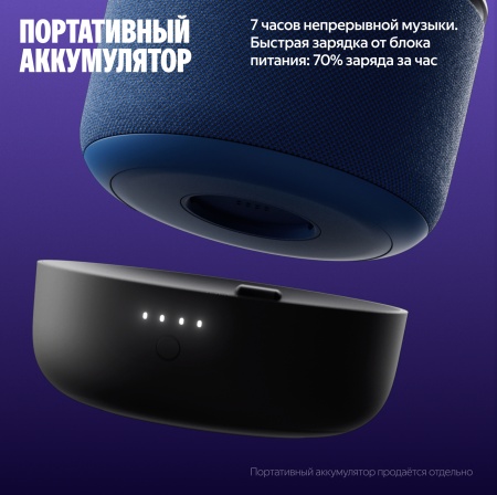 Яндекс Станция Мини 3 Про Синий