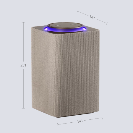 Умная колонка Яндекс Станция Макс c Zigbee™, Бежевый
